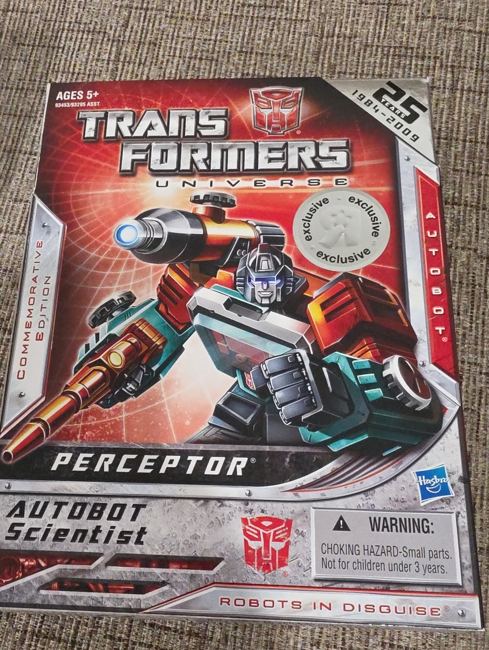Hasbro Transformers Perceptor Action Figure - Red, Teal, White